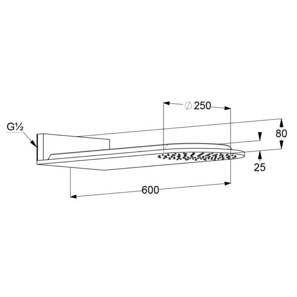 Bát sen trần Kludi 6487005-00 A-QA