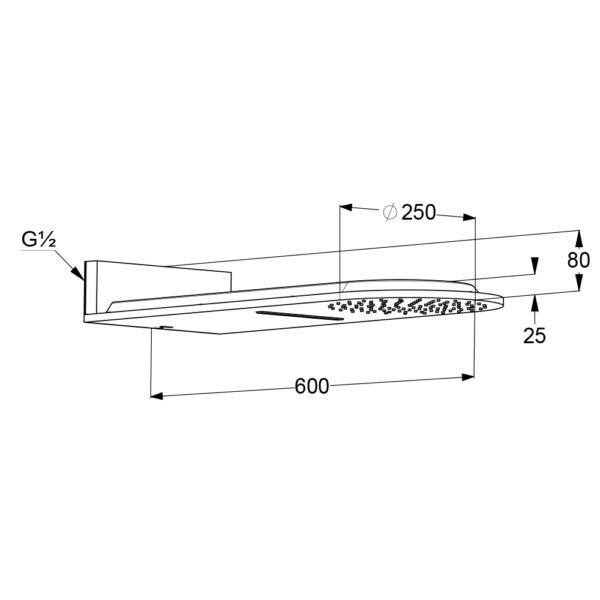 Bát sen trần Kludi 6488005-00 A-QA